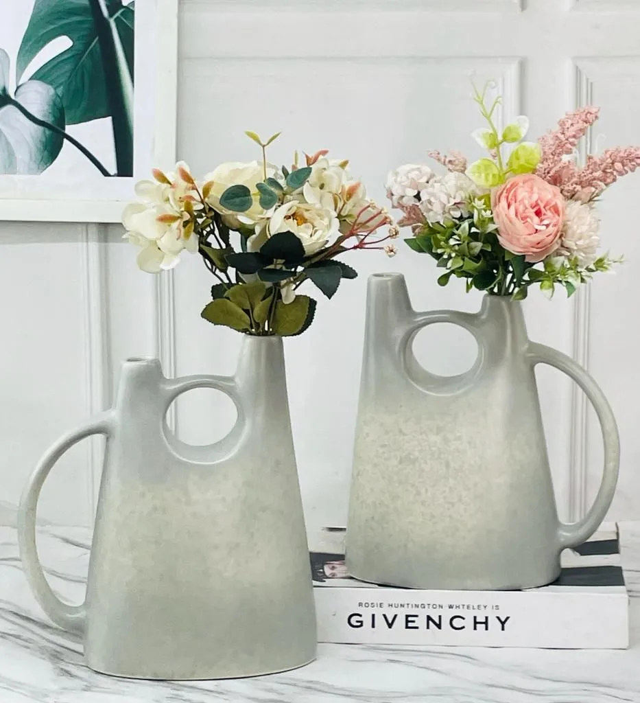 Classic Ceramic Planter — 5" Dia × 8.5" Height — Primary View