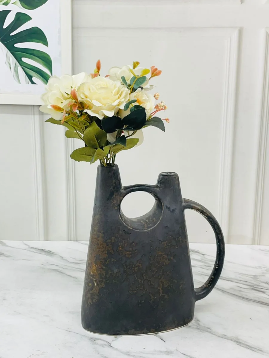 Classic Ceramic Planter — 10.5" Dia × 5" Height — Primary View