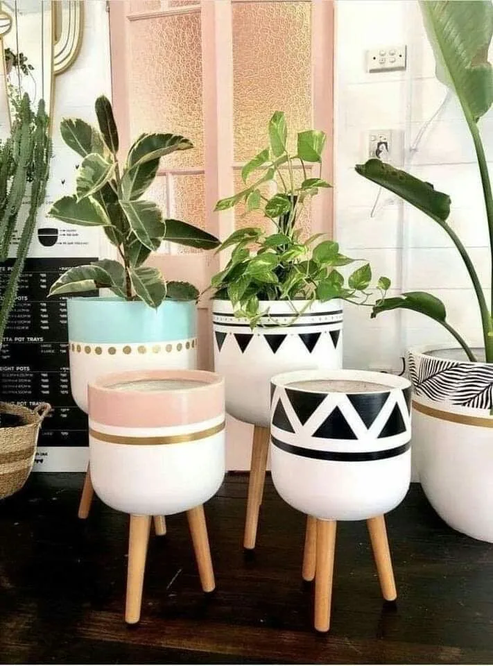 Classic Ceramic Planter — 9.5" Dia × 12" Height — Primary View