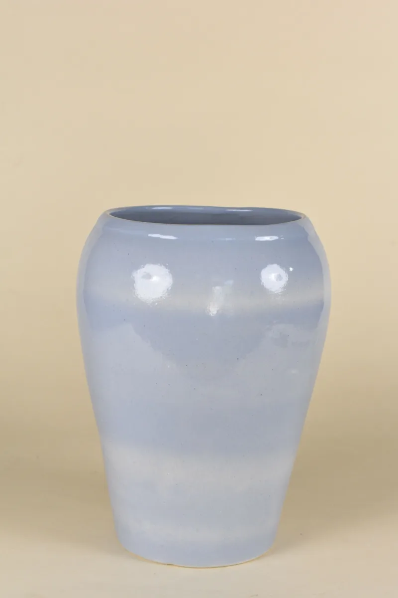 Classic Ceramic Planter — 5" Dia × 8.5" Height — Primary View