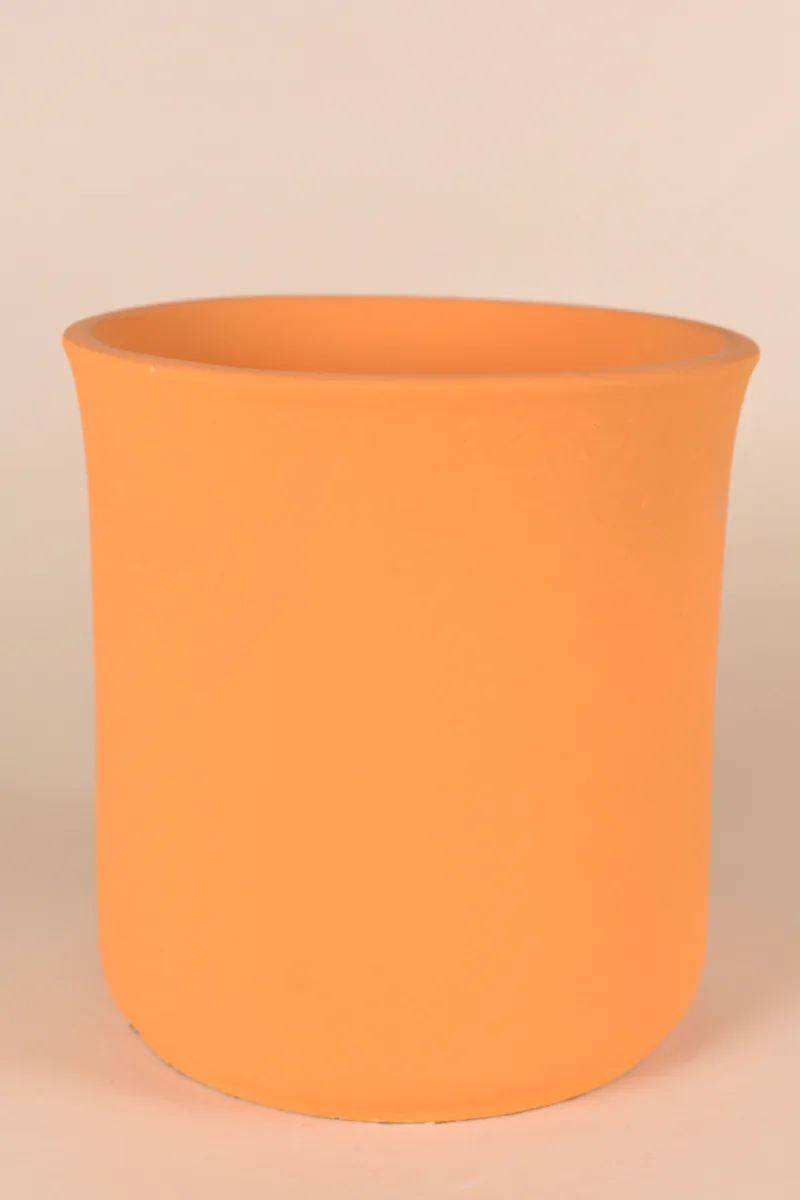 Classic Ceramic Planter — 9" Dia × 11" Height — Primary View