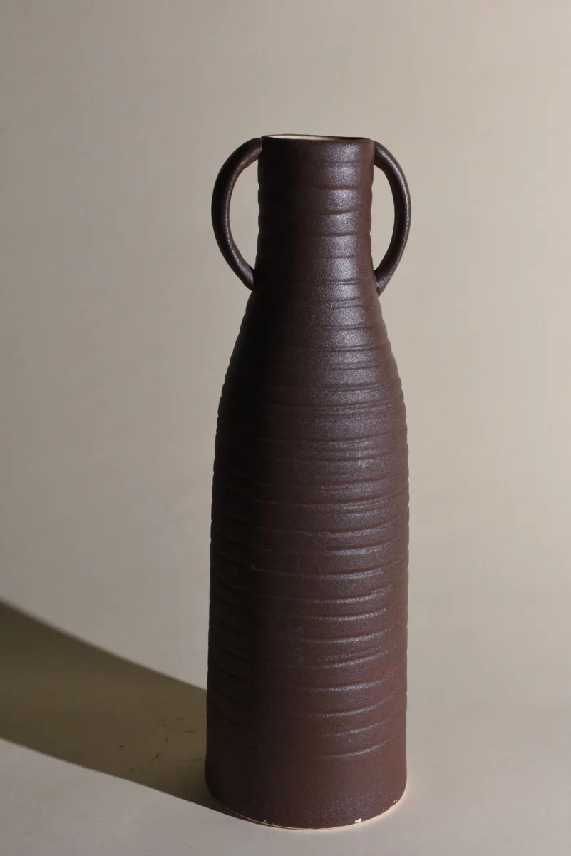 Classic Ceramic Planter — 3" Dia × 10" Height — Primary View