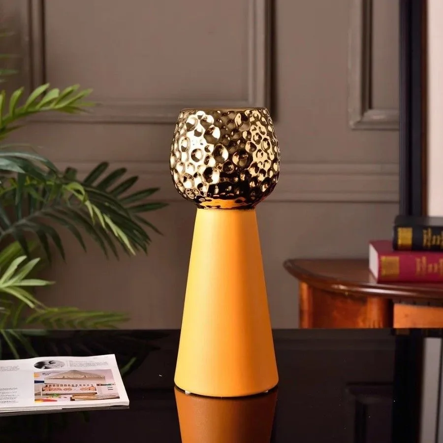 Classic Ceramic Planter — 15.5" Dia × 3" Height — Primary View