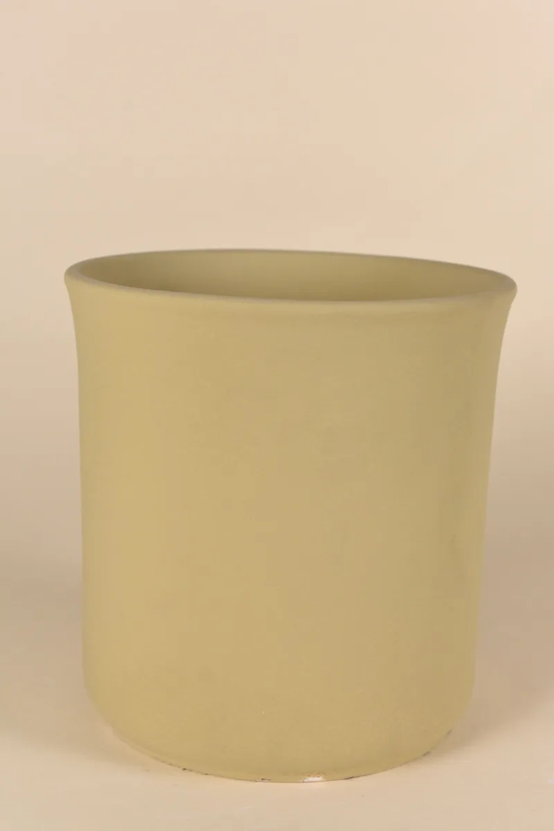 Classic Ceramic Planter — 11" Dia × 10" Height — Primary View