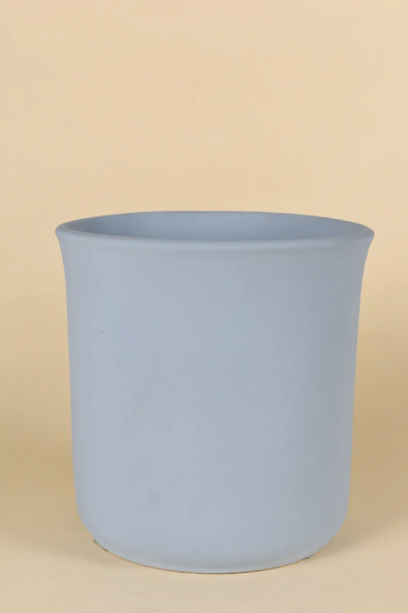 Classic Ceramic Planter — 6" Dia × 7" Height — Primary View