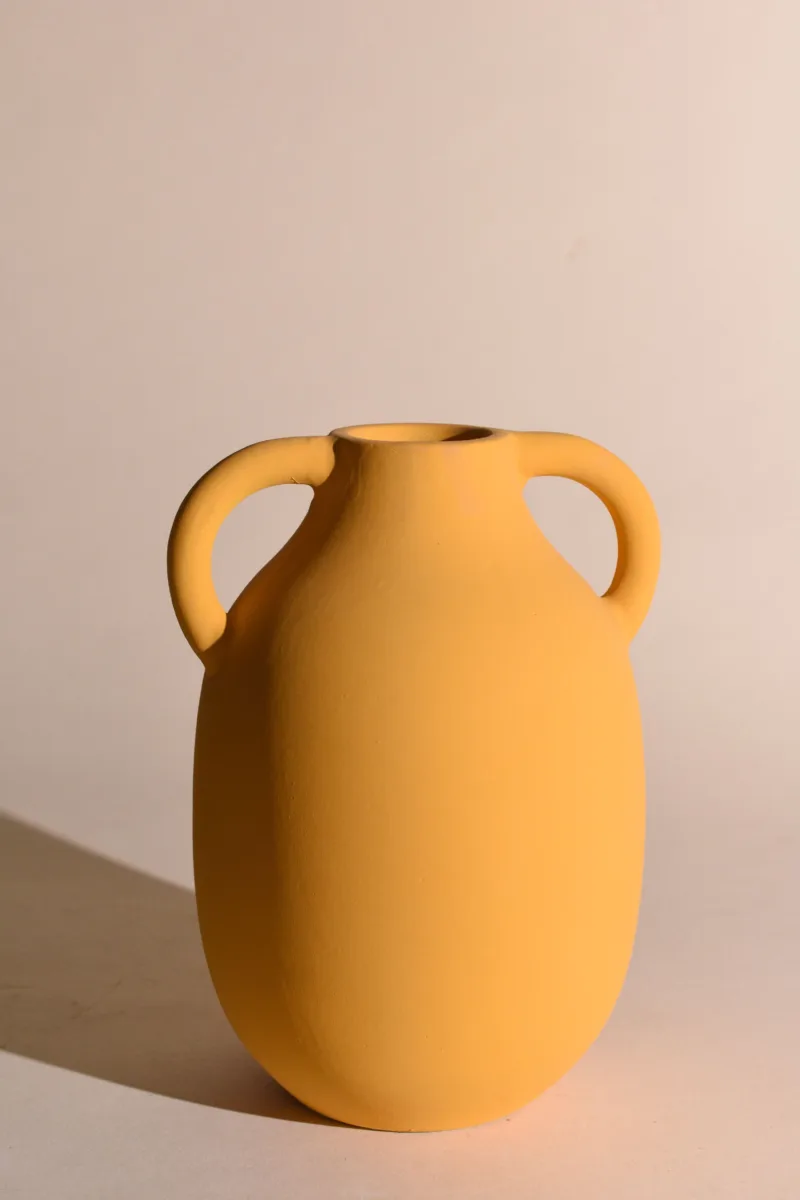 Classic Ceramic Planter — 10" Dia × 9.5" Height — Primary View