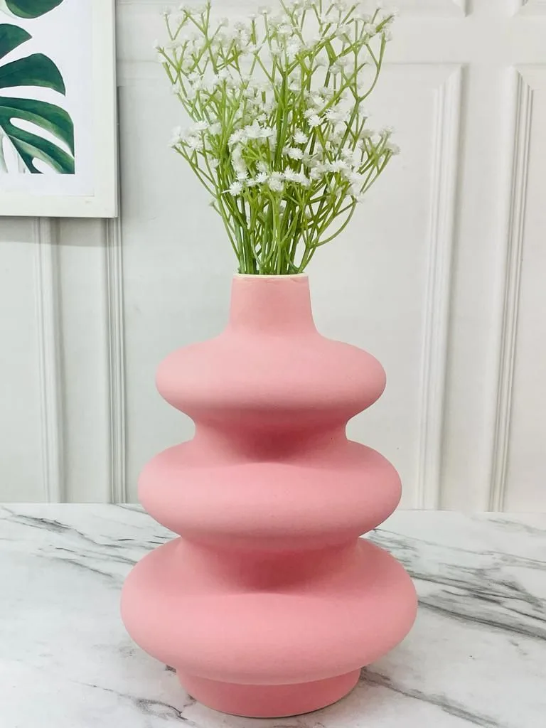 Classic Ceramic Planter — 5" Dia × 15" Height — Primary View