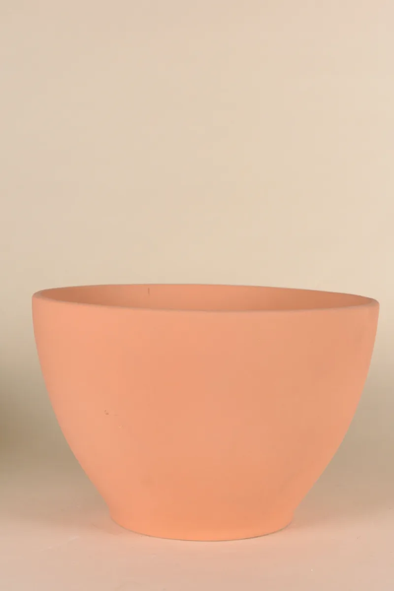 Classic Ceramic Planter — 12" Dia × 11" Height — Primary View