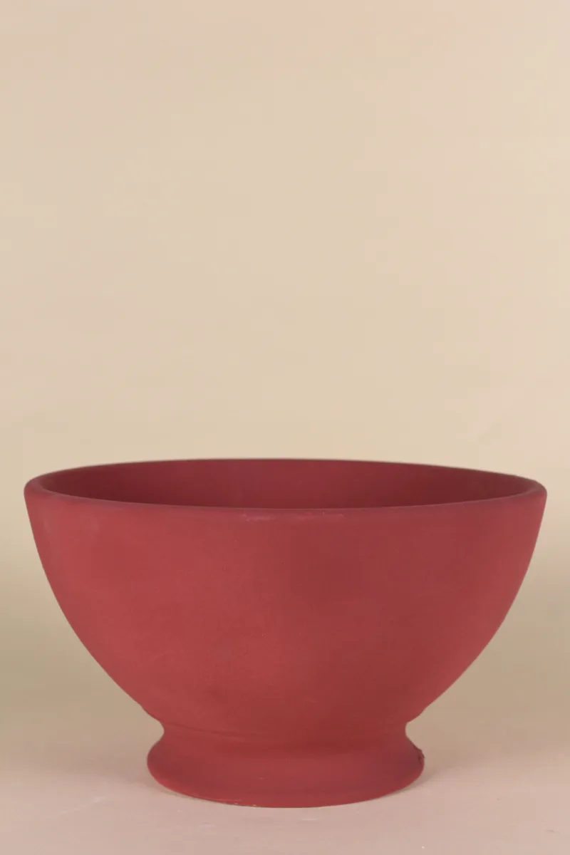 Classic Ceramic Planter — 7" Dia × 12" Height — Primary View