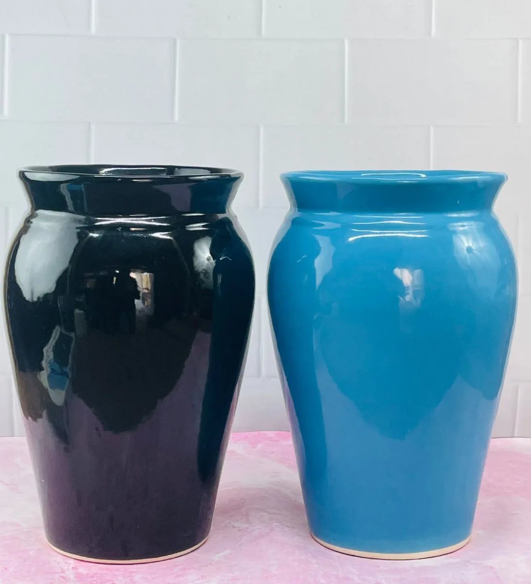 Classic Ceramic Planter Set of 3 (7" Dia × 7" Height) — Primary View