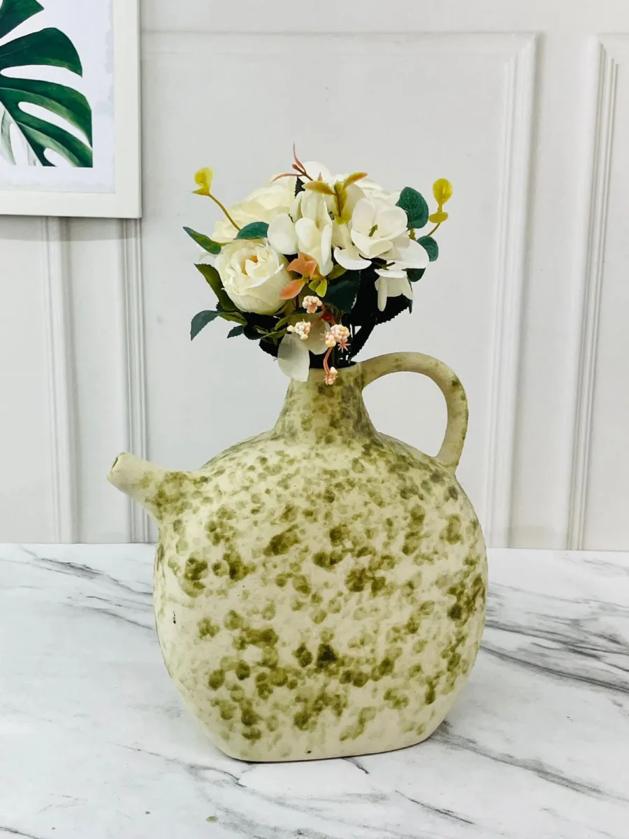 Classic Ceramic Planter — 11" Dia × 6" Height — Primary View