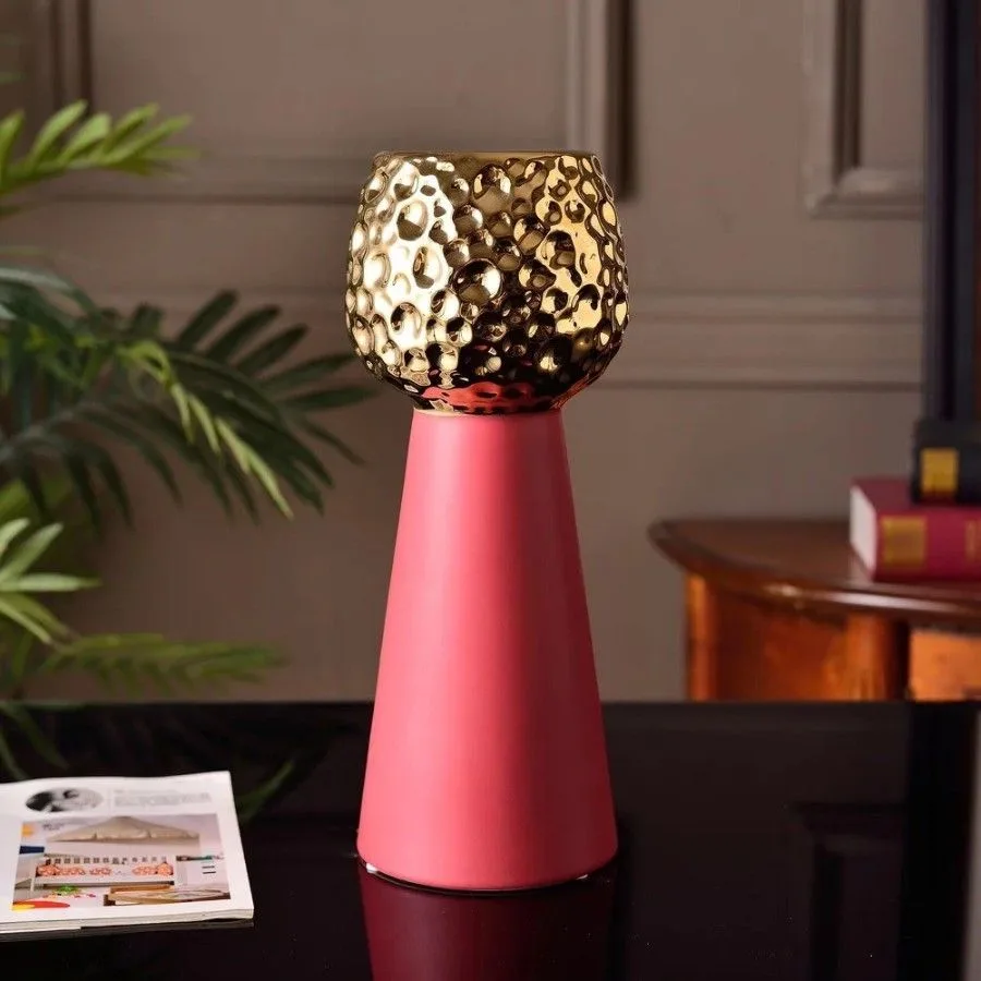 Classic Ceramic Planter — 9" Dia × 12" Height — Primary View