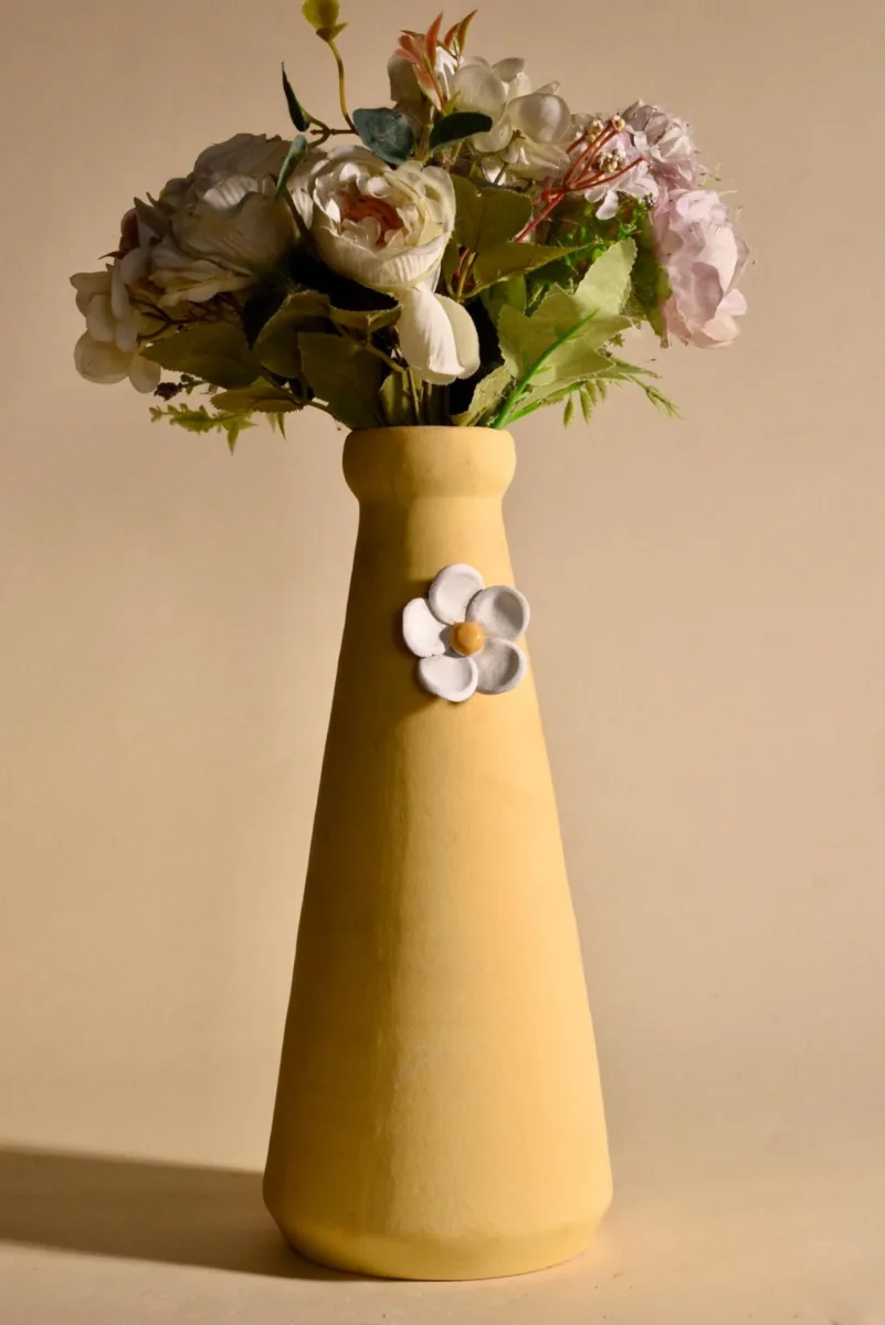 Classic Ceramic Planter — 10" Dia × 9.5" Height — Primary View