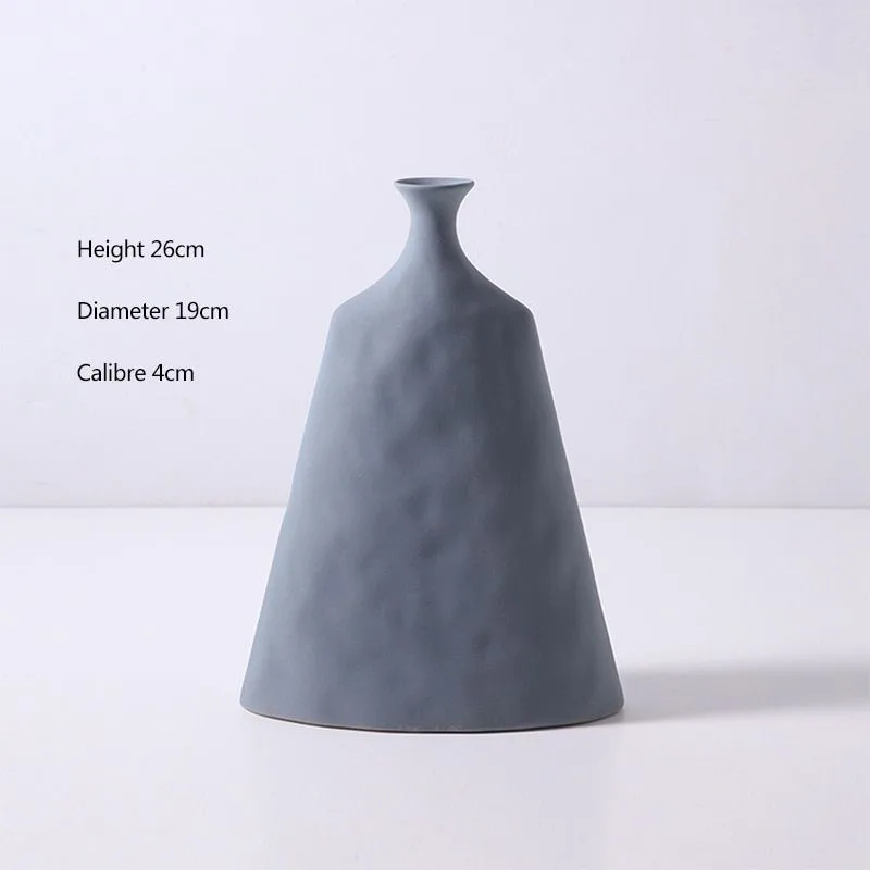Classic Ceramic Planter — 6.5" Dia × 15" Height — Primary View