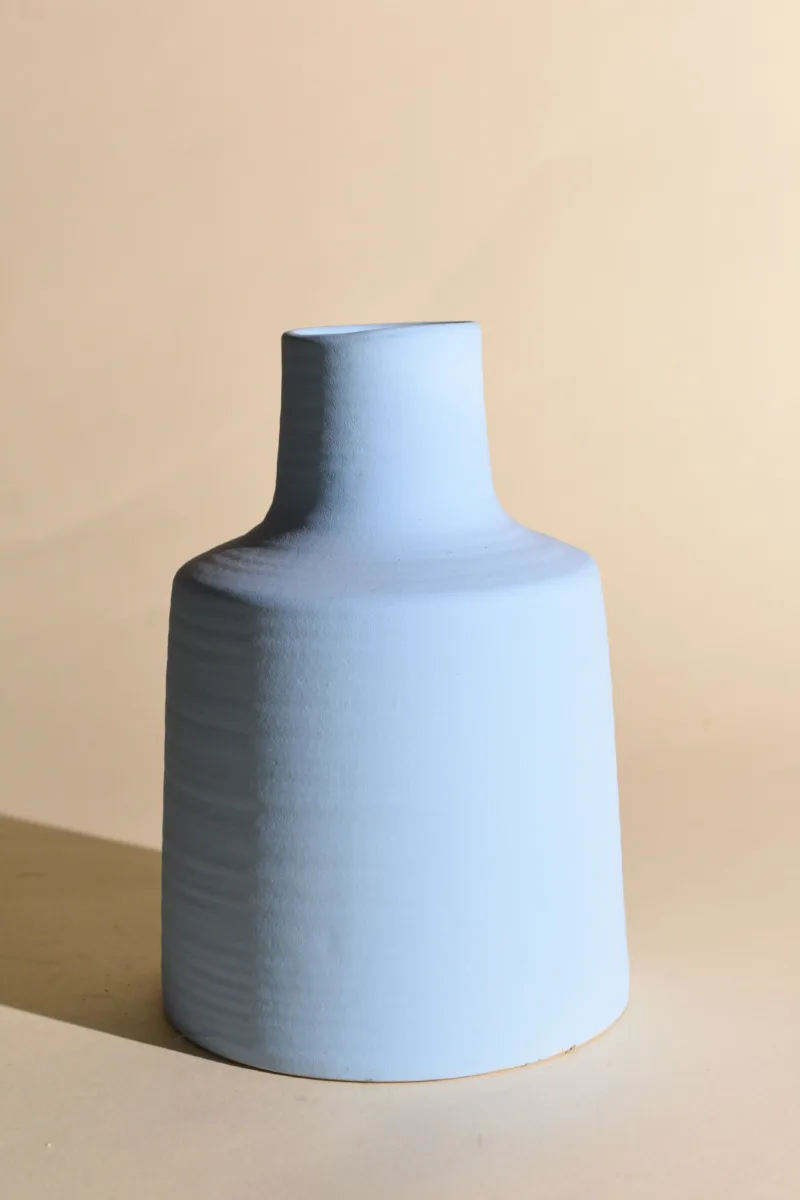 Classic Ceramic Planter Set of 2 (3" Dia × 8" Height) — Primary View