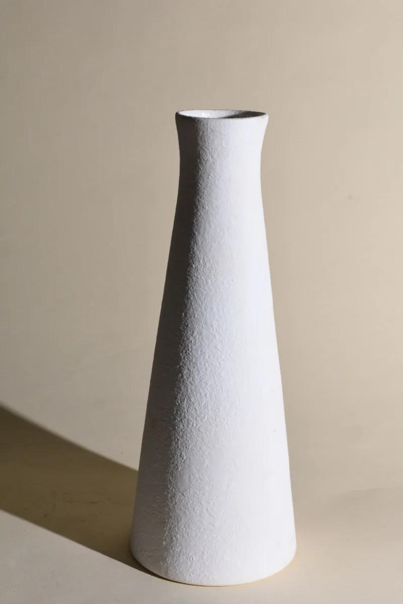Classic Ceramic Planter — 5" Dia × 16" Height — Primary View