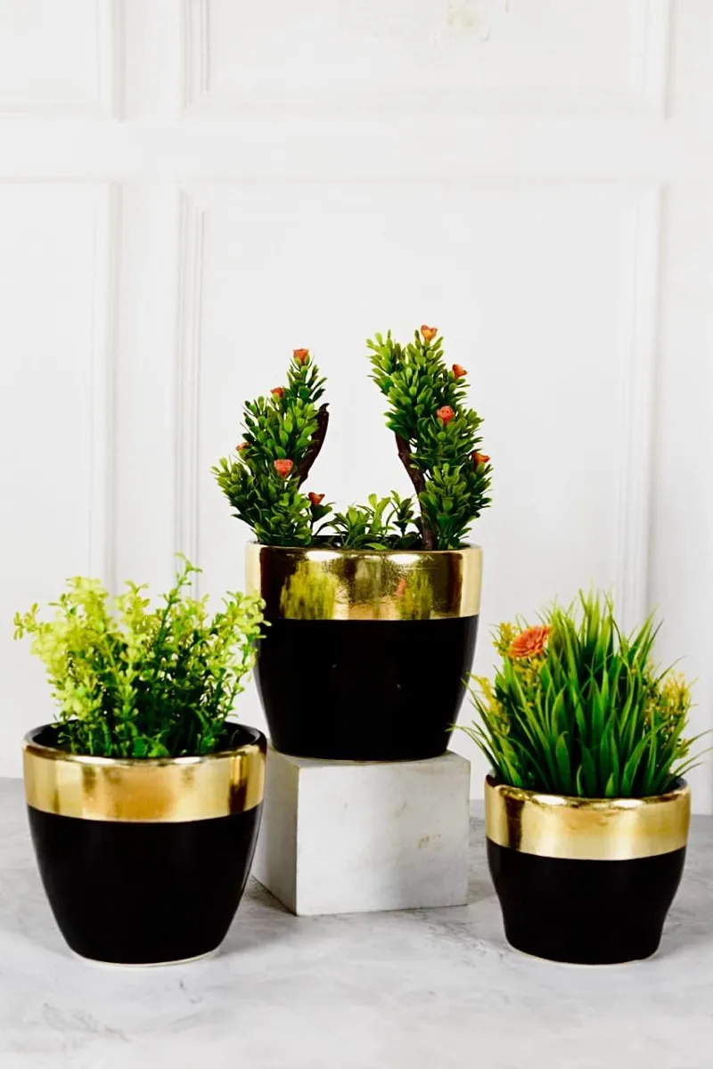 Classic Ceramic Planter — 11" Dia × 12" Height — Primary View