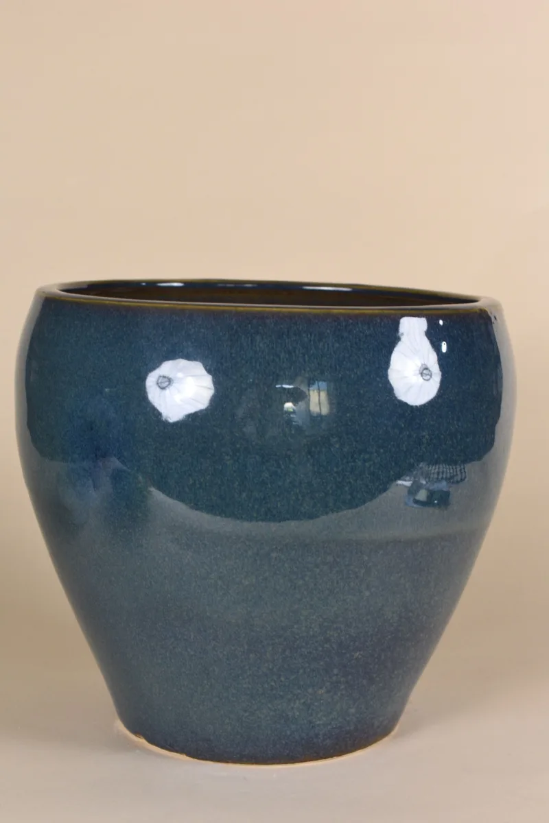 Classic Ceramic Planter — 5" Dia × 8.5" Height — Primary View