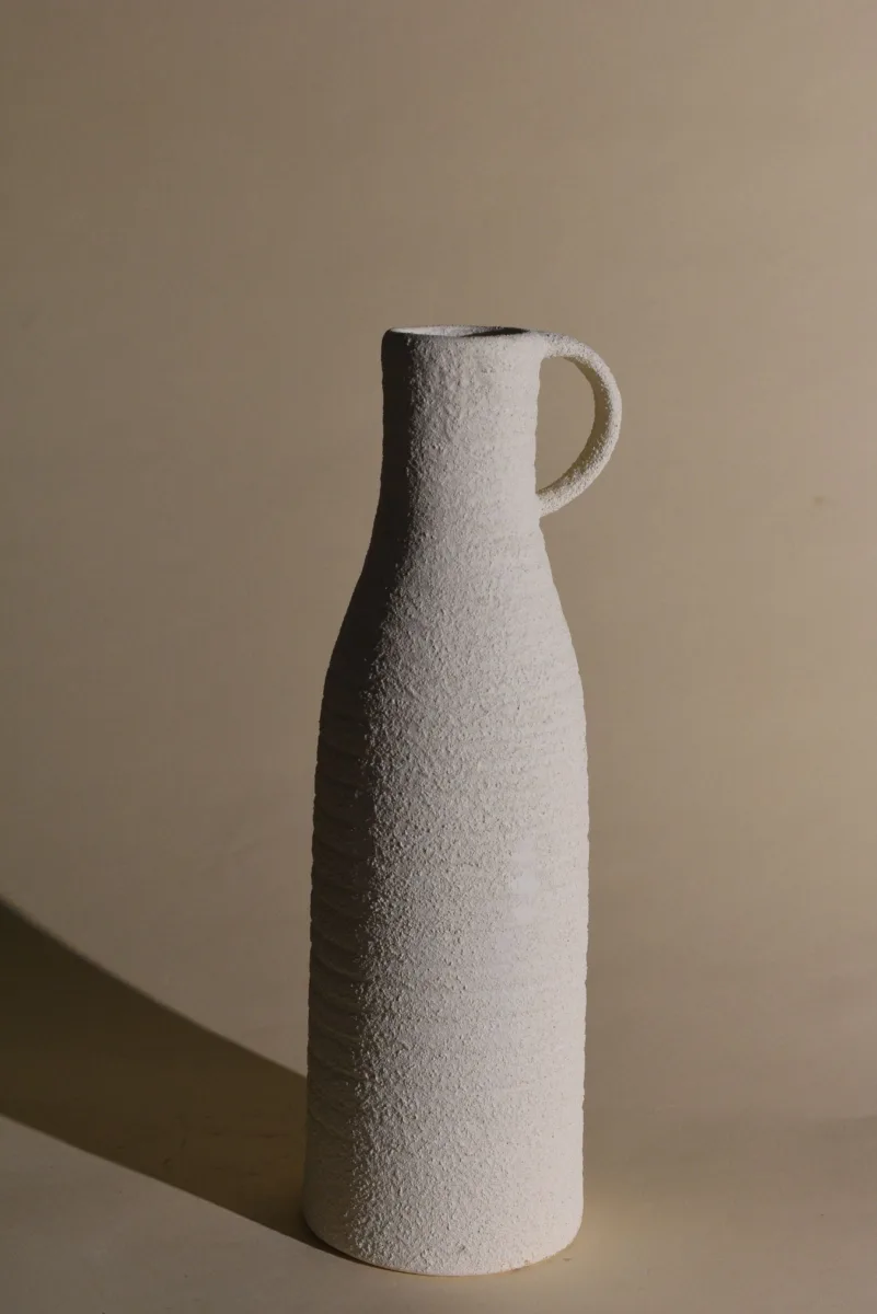Classic Ceramic Planter — 5" Dia × 15" Height — Primary View