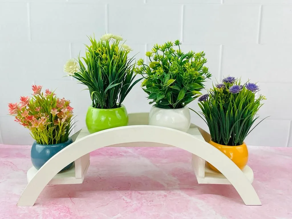 Classic Ceramic Planter — 8.5" Dia × 5.5" Height — Primary View
