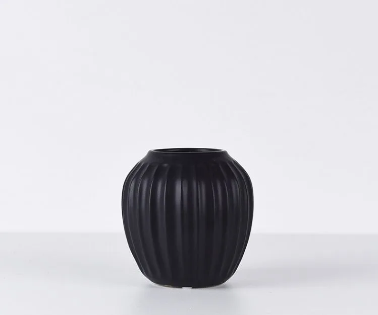 Classic Ceramic Planter — 8" Dia × 19" Height — Primary View