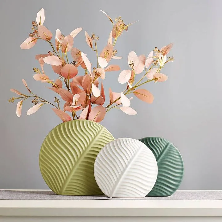 Classic Ceramic Planter — 6.5" Dia × 14.5" Height — Primary View