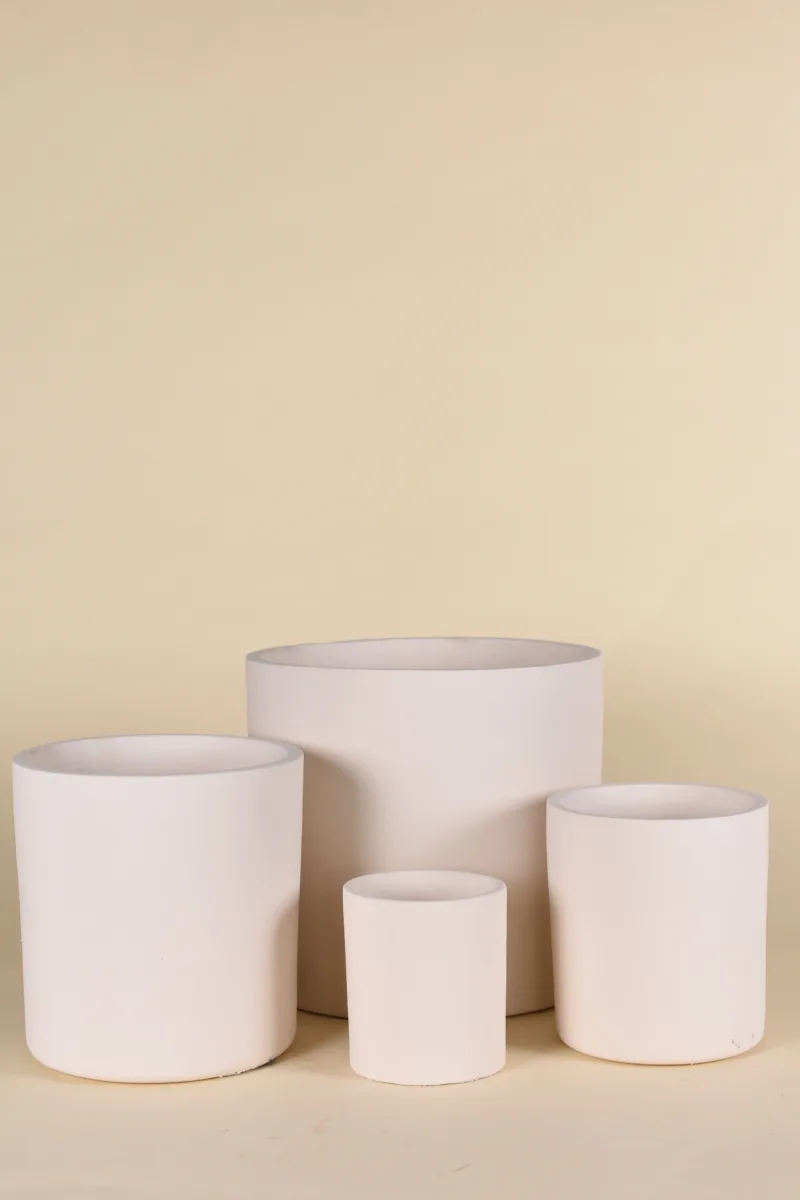 Classic Ceramic Planter — 8" Dia × 8.5" Height — Primary View
