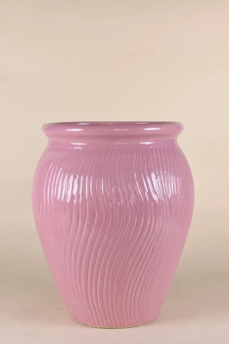 Classic Ceramic Planter — 7" Dia × 11.5" Height — Primary View