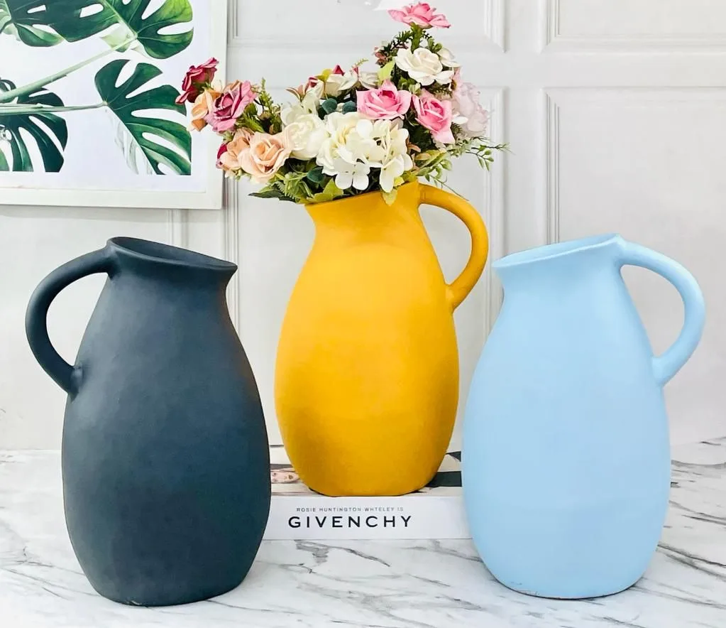 Classic Ceramic Planter — 4" Dia × 14" Height — Primary View