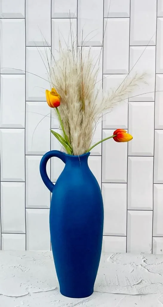 Classic Ceramic Planter — 8" Dia × 9" Height — Primary View