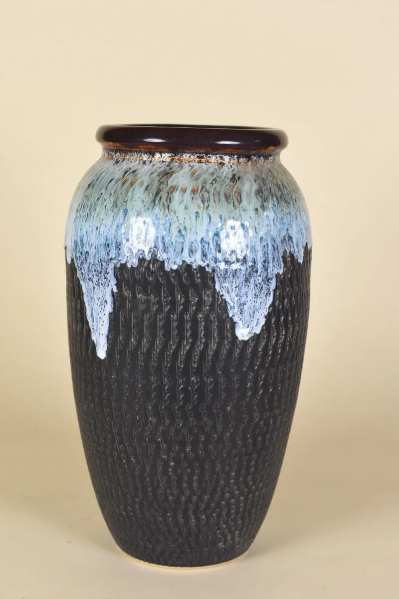 Classic Ceramic Planter — 9" Dia × 13" Height — Primary View