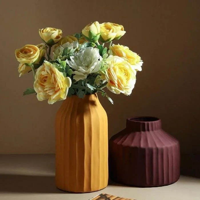 Classic Ceramic Planter Set of 4 (9" Dia × 8.5" Height) — Primary View
