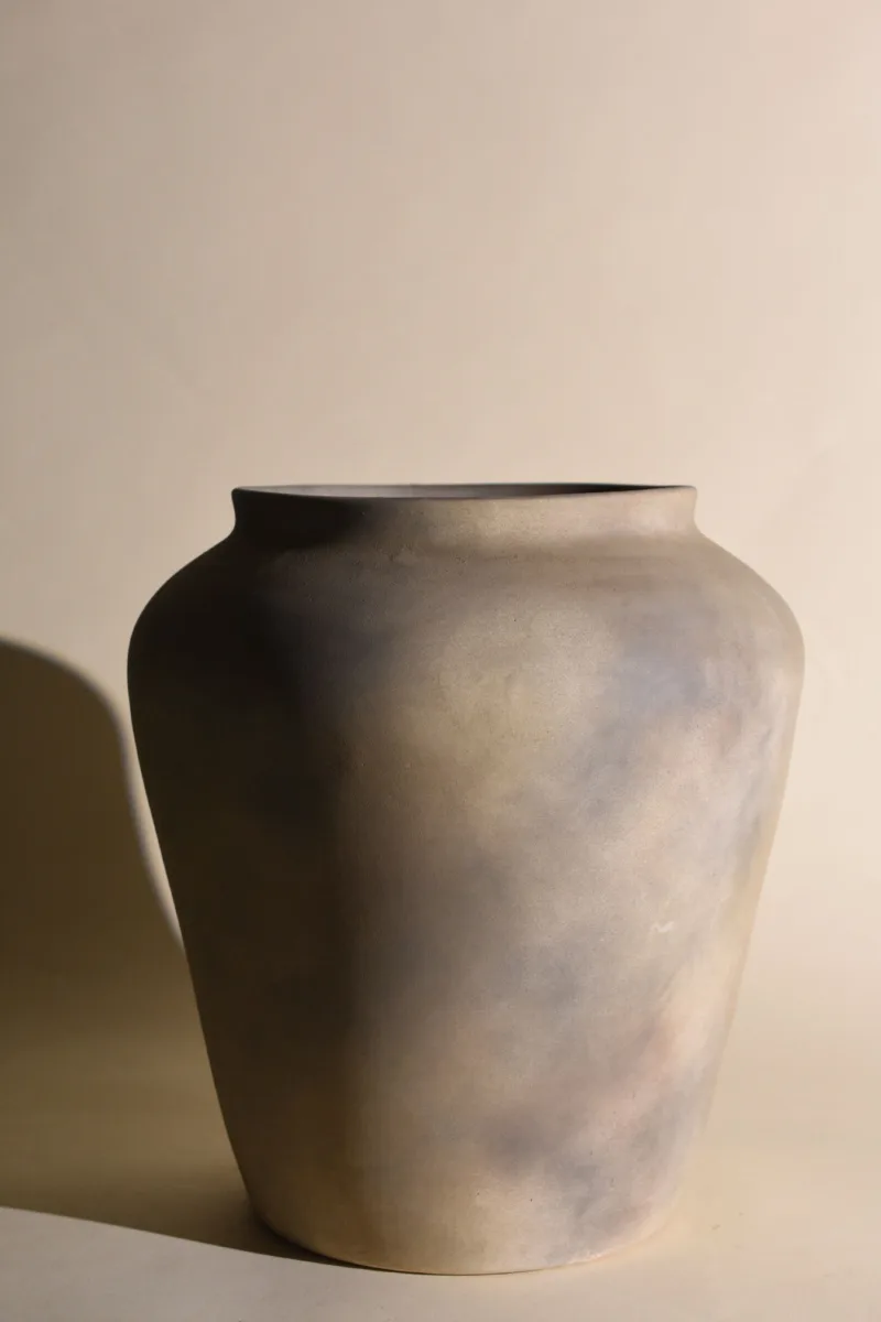 Classic Ceramic Planter — 7.5" Dia × 14" Height — Primary View