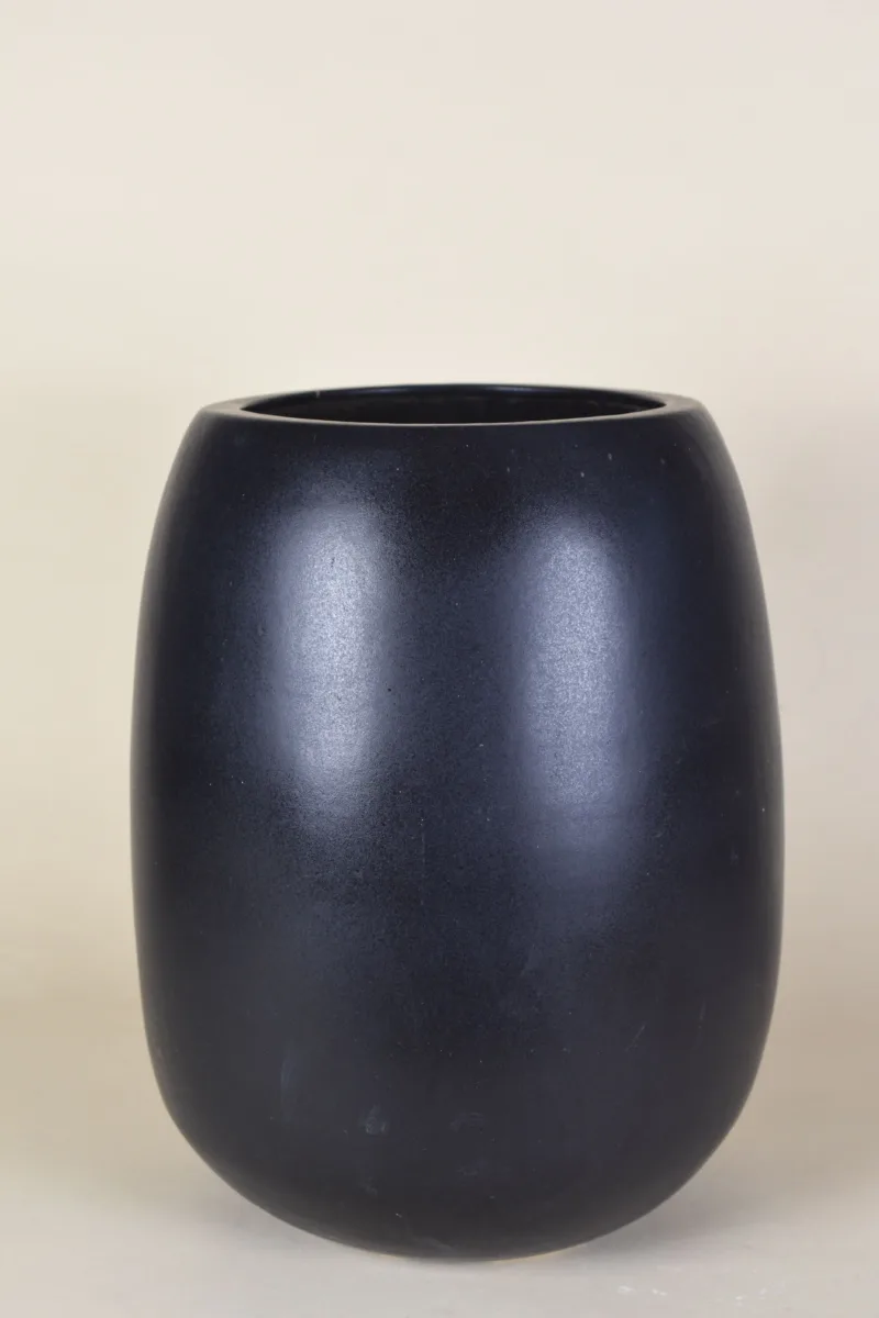 Classic Ceramic Planter — 13.5" Dia × 21.5" Height — Primary View