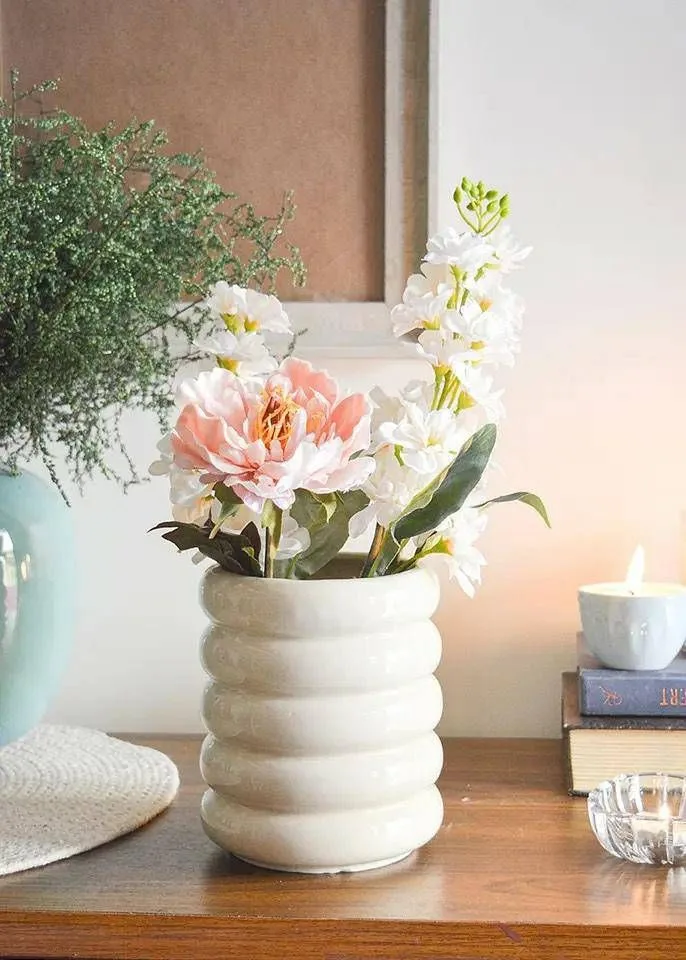 Classic Ceramic Planter — 4" Dia × 4" Height — Primary View