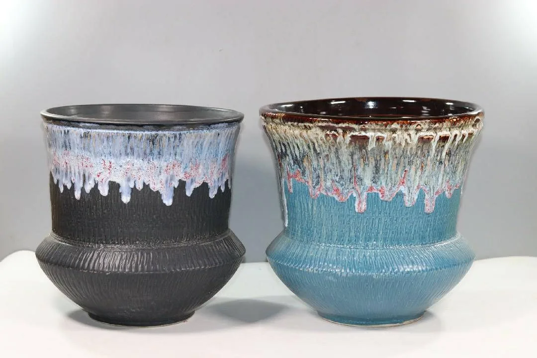 Classic Ceramic Planter — 5" Dia × 4" Height — Primary View