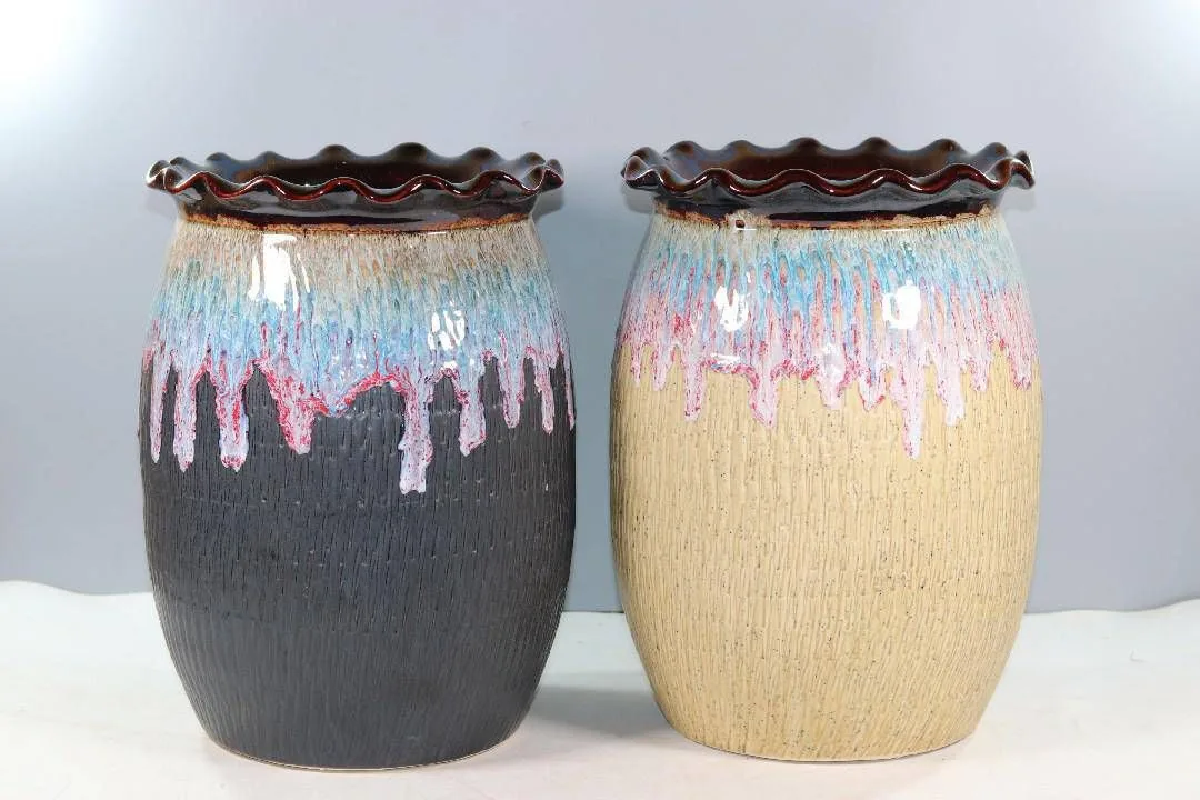 Classic Ceramic Planter — 5.5" Dia × 5" Height — Primary View