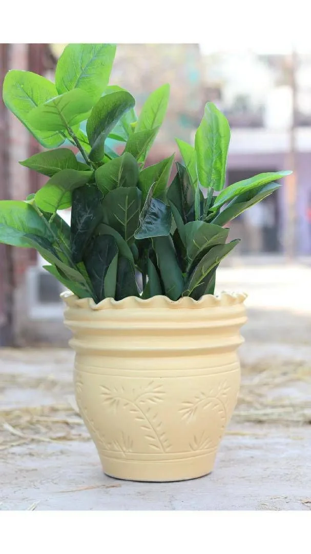 Classic Ceramic Planter — 5.5" Dia × 5.5" Height — Primary View