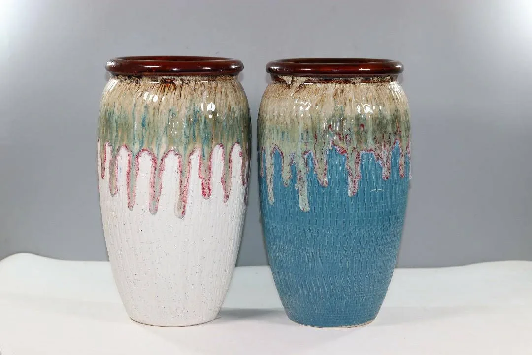 Classic Ceramic Planter — 4" Dia × 6" Height — Primary View