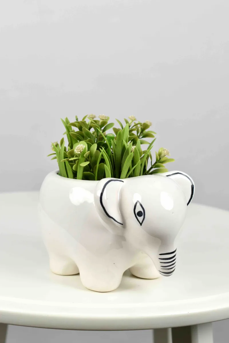 Classic Ceramic Planter — 12" Dia — Primary View