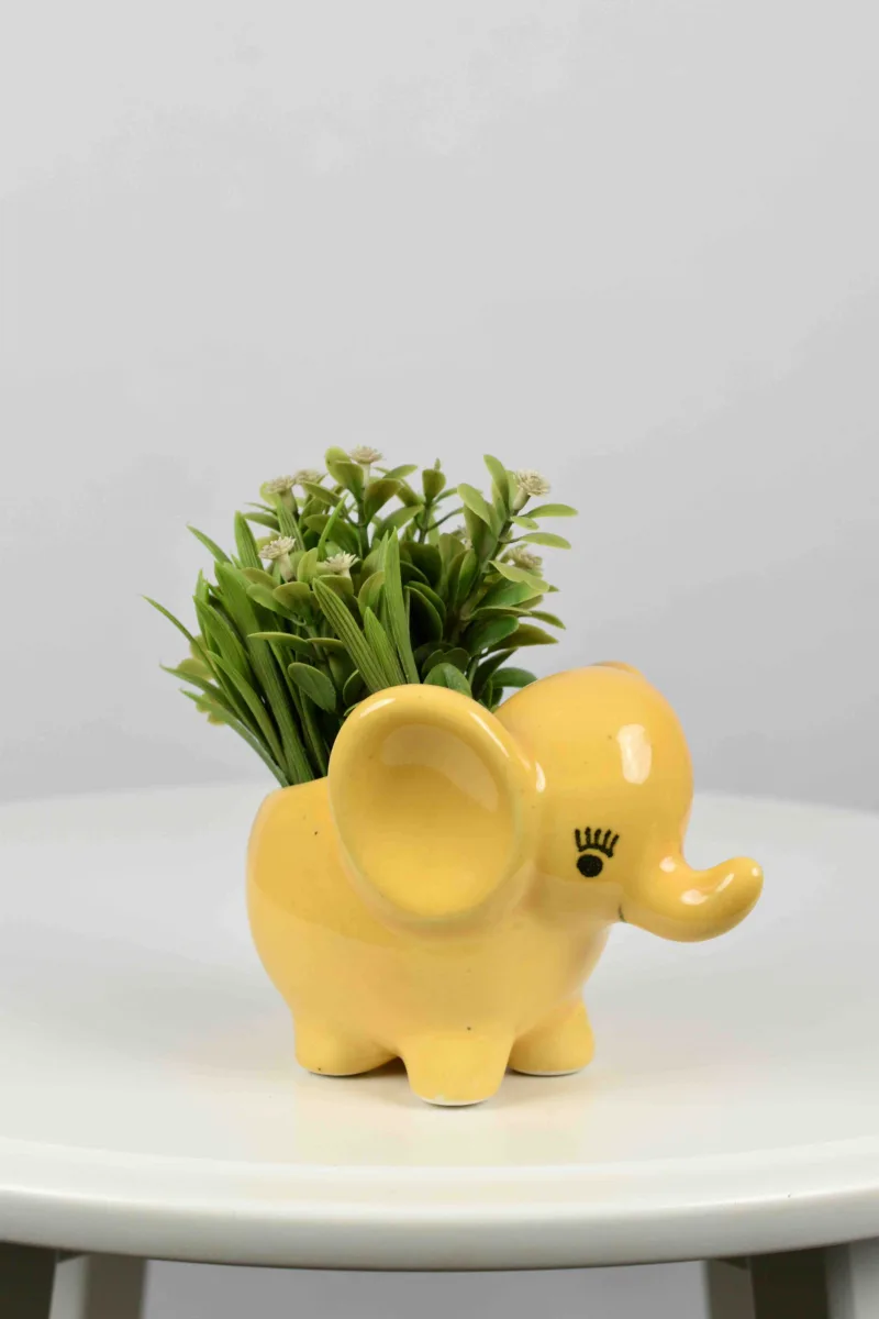 Classic Ceramic Planter — 11" Dia × 11" Height — Primary View