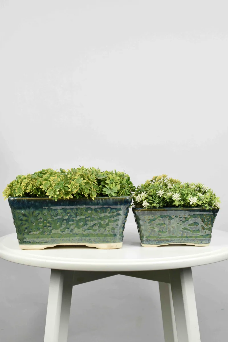 Classic Ceramic Planter — 10" Dia × 12" Height — Primary View