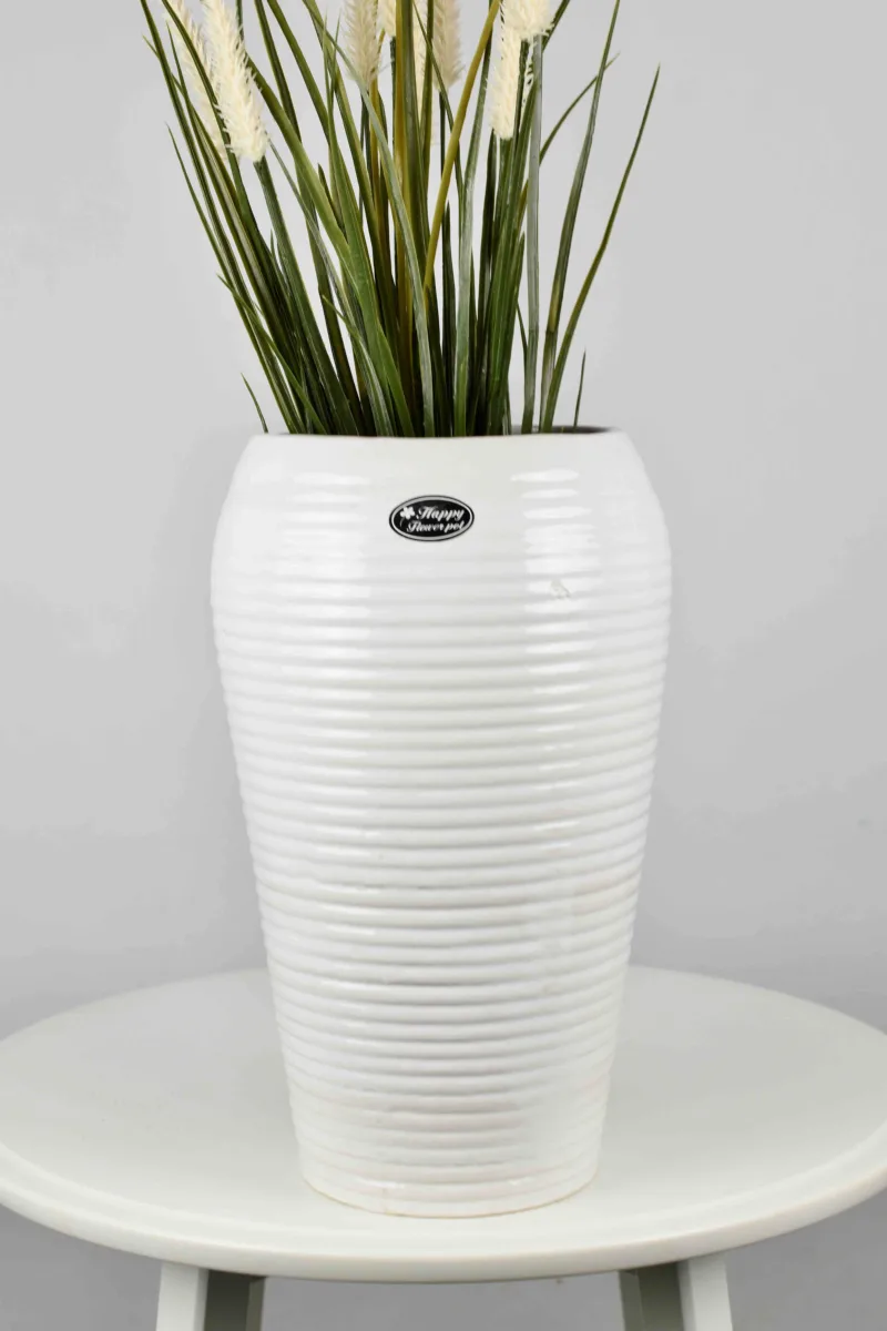 Classic Ceramic Planter — 10.5" Dia × 10.5" Height — Primary View