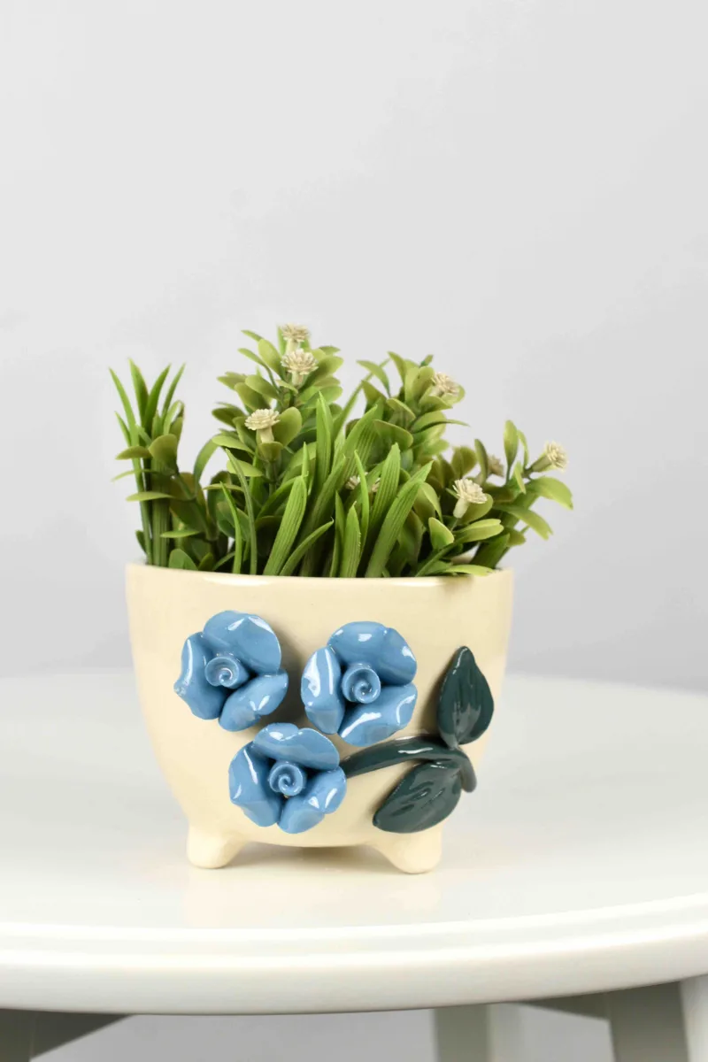 Classic Ceramic Planter Set of 2 (2" Dia) — Primary View