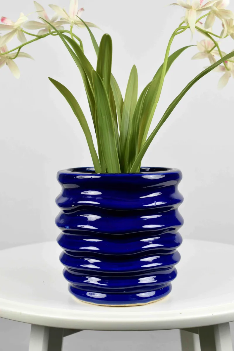 Classic Ceramic Planter — 7.5" Dia × 6" Height — Primary View