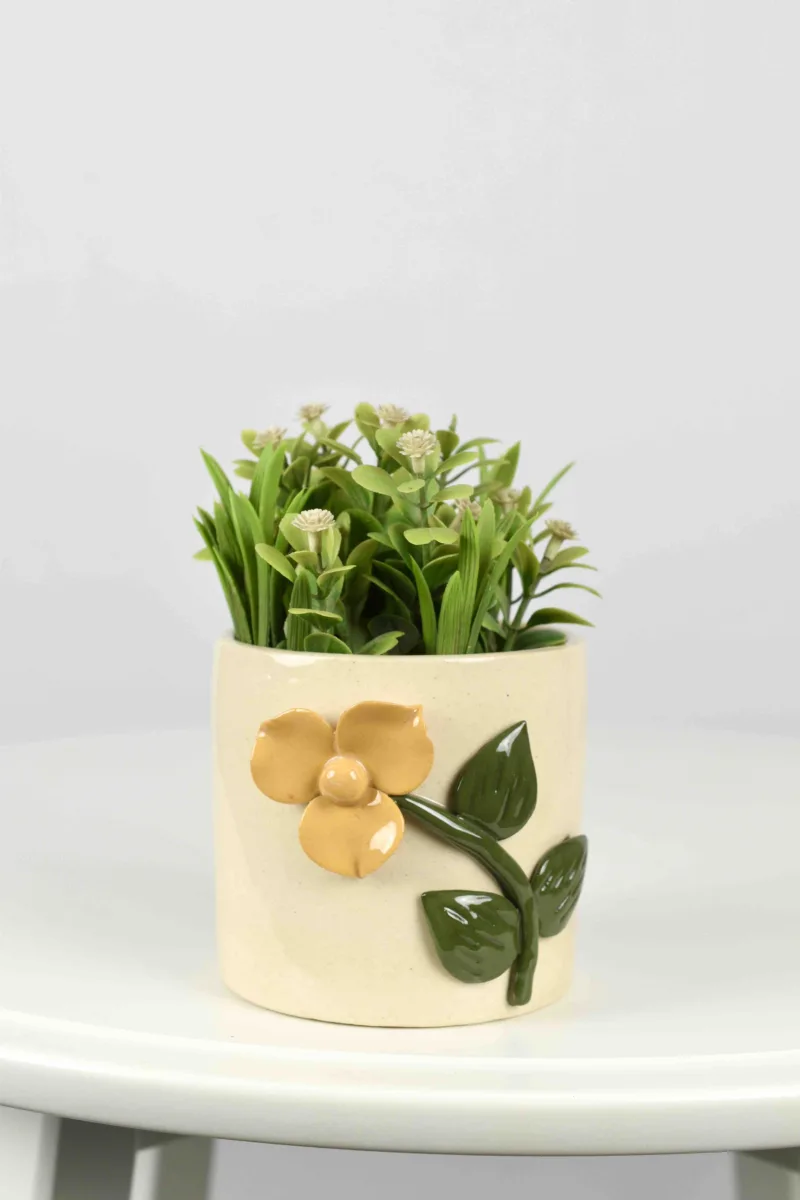 Classic Ceramic Planter Set of 2 (2" Dia) — Primary View
