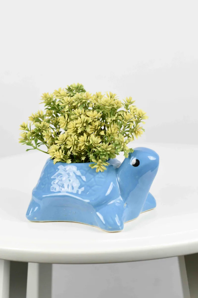Classic Ceramic Planter — 4.5" Dia × 4.5" Height — Primary View