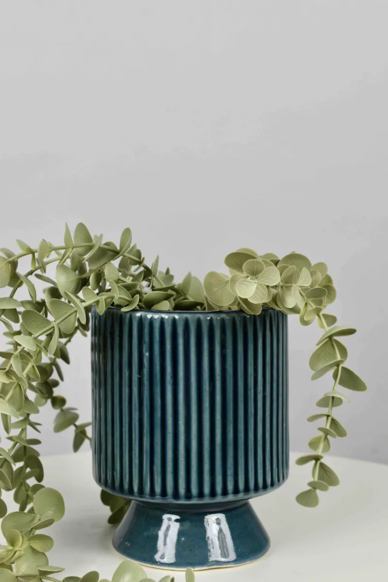 Classic Ceramic Planter — 4.5" Dia × 3.5" Height — Primary View