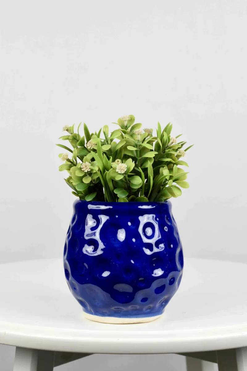 Classic Ceramic Planter — 3.5" Dia × 3" Height — Primary View