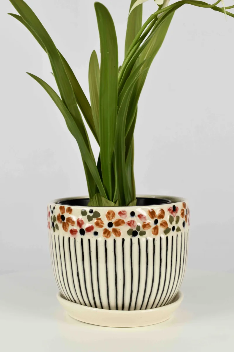 Classic Ceramic Planter Set of 3 (3" Dia) — Primary View
